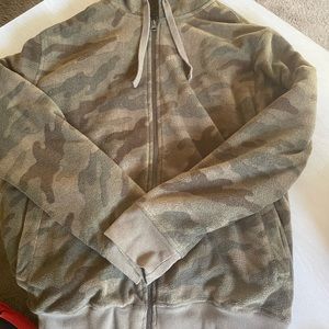 Hoodie Polar Fleece Full Zip - Sz Medium